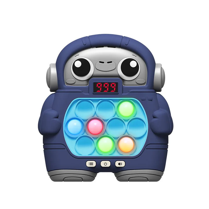 New Quick Push Game Pop Up Fidget Bubble Electronic Pop It Pro Game Relieve Stress Fingertip Competition Squeeze Children'S Toys