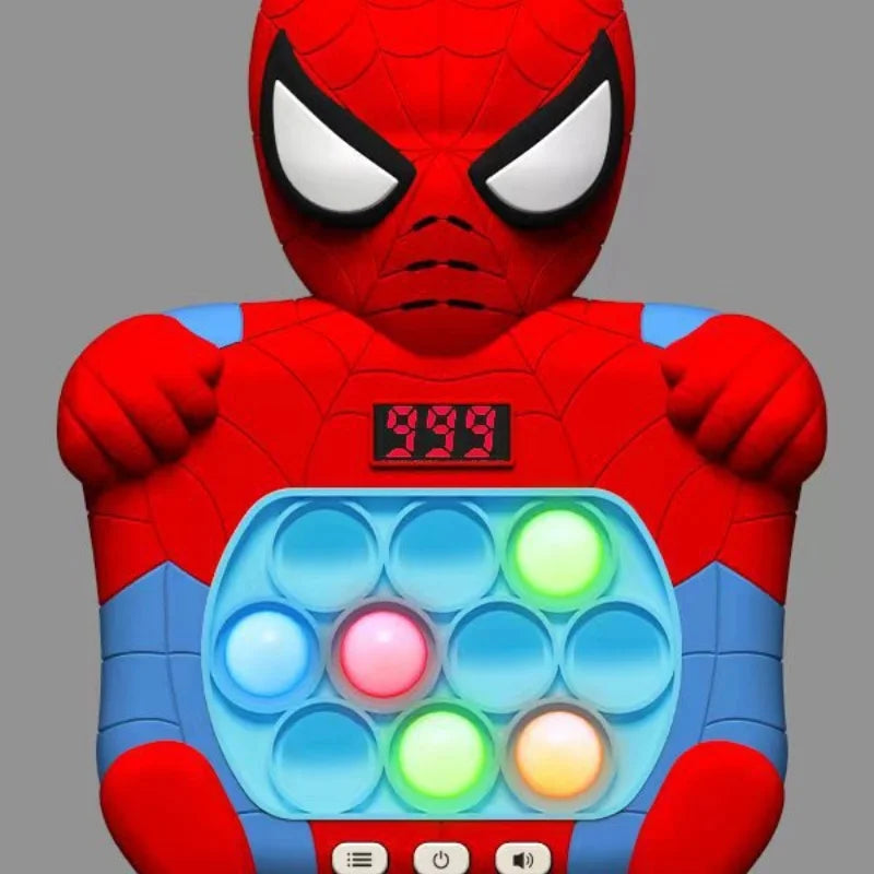 New Quick Push Game Pop Up Fidget Bubble Electronic Pop It Pro Game Relieve Stress Fingertip Competition Squeeze Children'S Toys