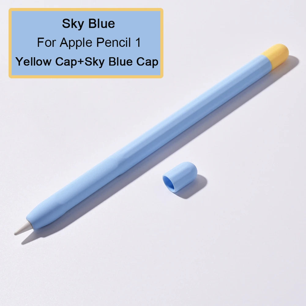 For Apple Pencil 2 1 Gen Stylus Pen Case Soft Silicone Ultra Thin Protective Cover for iPad Pencil 1st 2nd Generation Sleeve