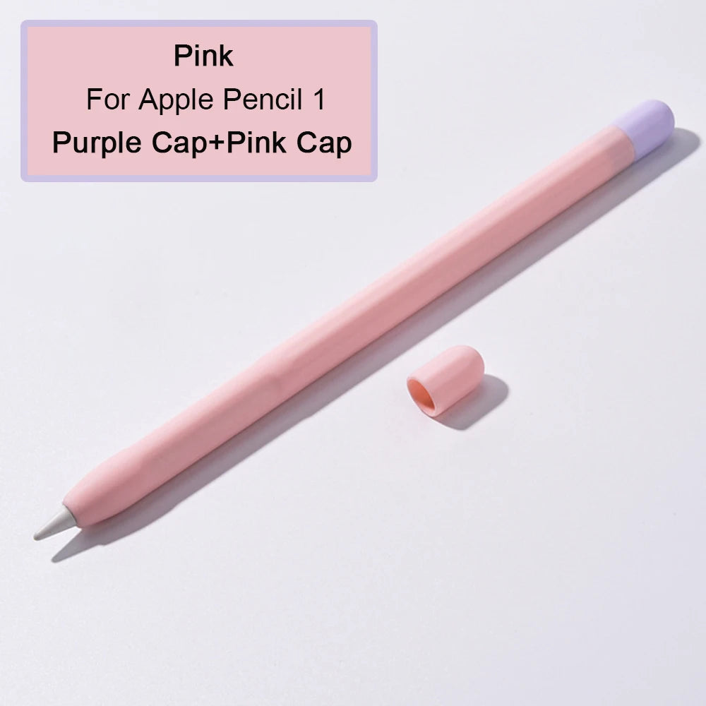For Apple Pencil 2 1 Gen Stylus Pen Case Soft Silicone Ultra Thin Protective Cover for iPad Pencil 1st 2nd Generation Sleeve