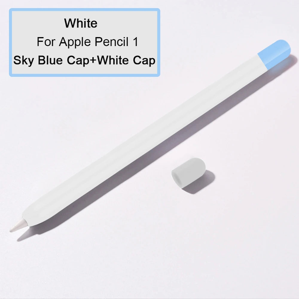 For Apple Pencil 2 1 Gen Stylus Pen Case Soft Silicone Ultra Thin Protective Cover for iPad Pencil 1st 2nd Generation Sleeve