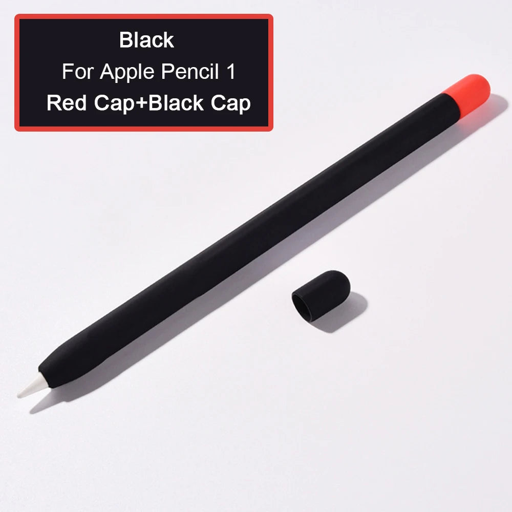 For Apple Pencil 2 1 Gen Stylus Pen Case Soft Silicone Ultra Thin Protective Cover for iPad Pencil 1st 2nd Generation Sleeve